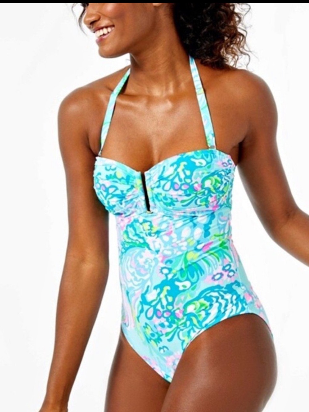 Lilly Pulitzer Dru One-Piece Swimsuit Size 16